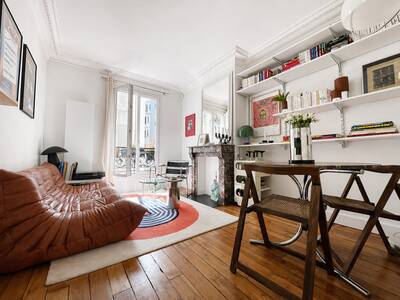 Vente appartement 2 pièces Paris 18e