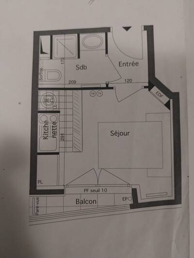 Vente appartement studio Issy-les-Moulineaux (92130)