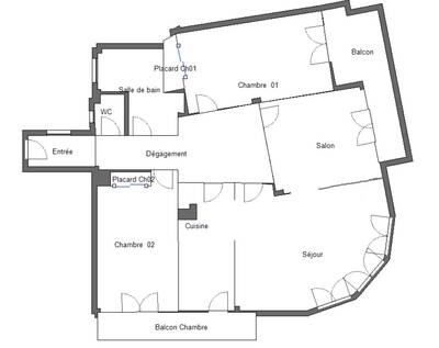 Vente appartement 4 pièces Saint-Laurent-du-Var (06700)