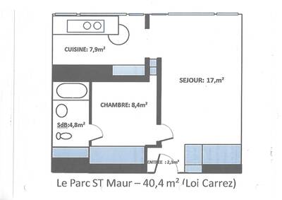 Location appartement 2 pièces Lille (59)