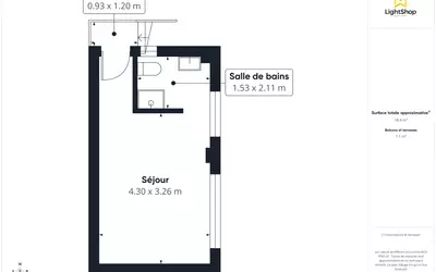 + 1 Studio Indépendant Asnières-Sur-Seine (92600)