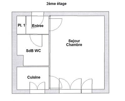 Location appartement studio Chelles (77500)