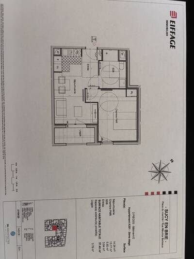 Location appartement 2 pièces Sucy-en-Brie (94370)