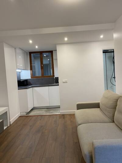 Location appartement studio Paris 17e