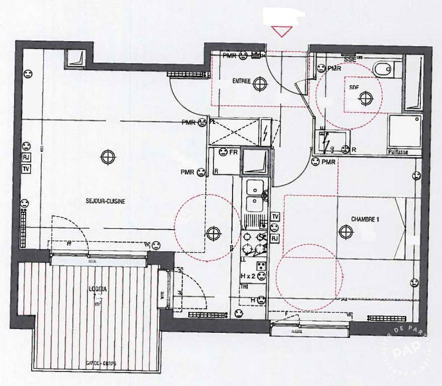 Appartement a louer malakoff - 2 pièce(s) - 46 m2 - Surfyn