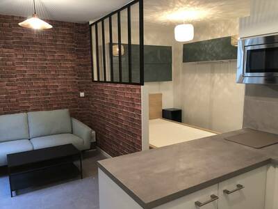 Location appartement studio Paris 15e