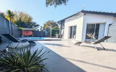 Le Taillan-Médoc (33320) Avec Piscine Chauffée-Prestations Haut De Gamme-15 Minu
