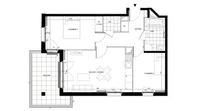 Location appartement 3 pièces Saint-Leu-la-Forêt (95320)