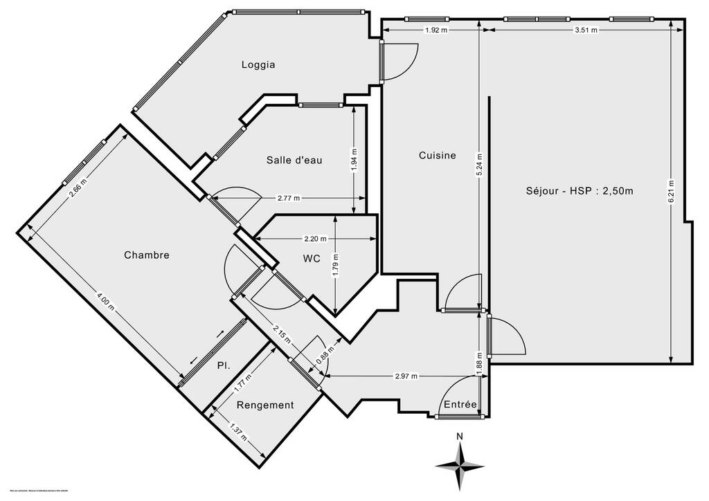 Appartement a vendre sannois - 2 pièce(s) - 57 m2 - Surfyn