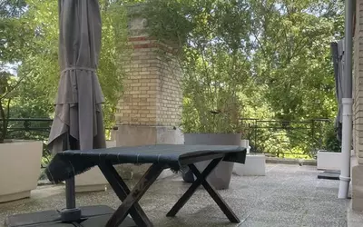 Appartement-Villa Avec Terrasses, Parc Privé Et Vue Seine
