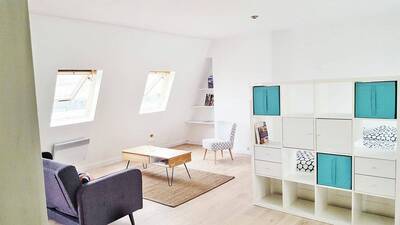 Location appartement studio Paris 3e