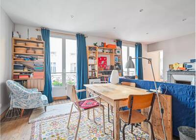 Vente appartement 2 pièces Paris 18e