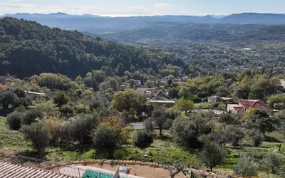 Fayence -Piscine-Vue Mer