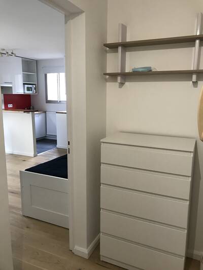 Location appartement studio Paris 16e