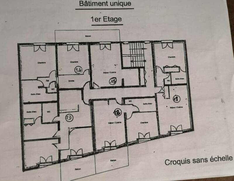 Talence (33400)-Immeuble Avec 500 Places De Parking Sur Tunnel Voté