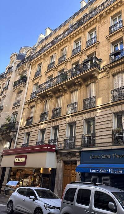 Location appartement studio Paris 16e