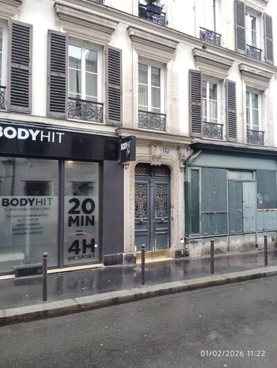 Vente appartement studio Paris 17e