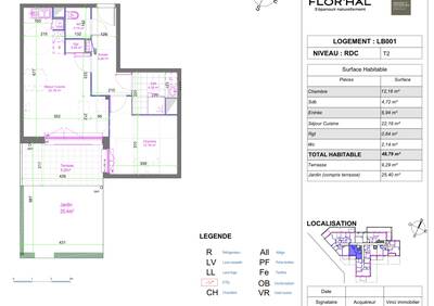 Vente appartement 2 pièces Wasquehal (59290)