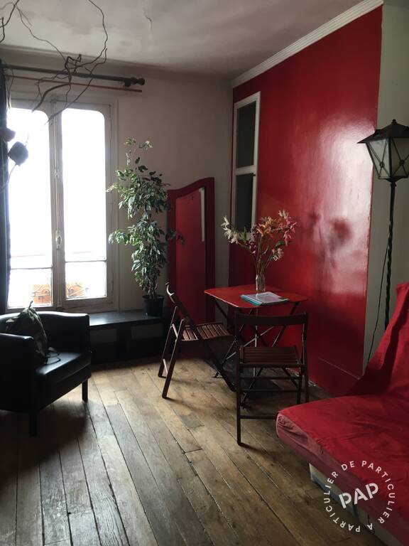Location Appartement Paris Montmartre 18E Meublé 30 m² 998 €