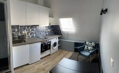 Location appartement studio Paris 17e