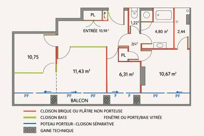 Vente appartement 3 pièces Châtenay-Malabry (92290)