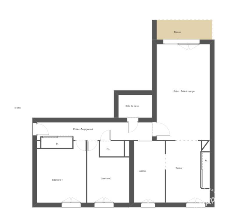 Appartement a louer boulogne-billancourt - 4 pièce(s) - 70 m2 - Surfyn