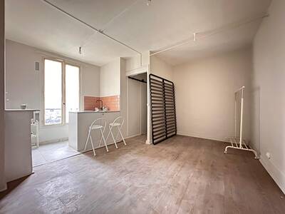 Vente appartement studio Paris 18e