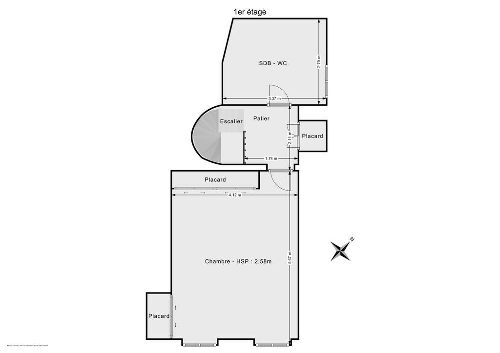 Appartement a louer paris-4e-arrondissement - 5 pièce(s) - 130 m2 - Surfyn