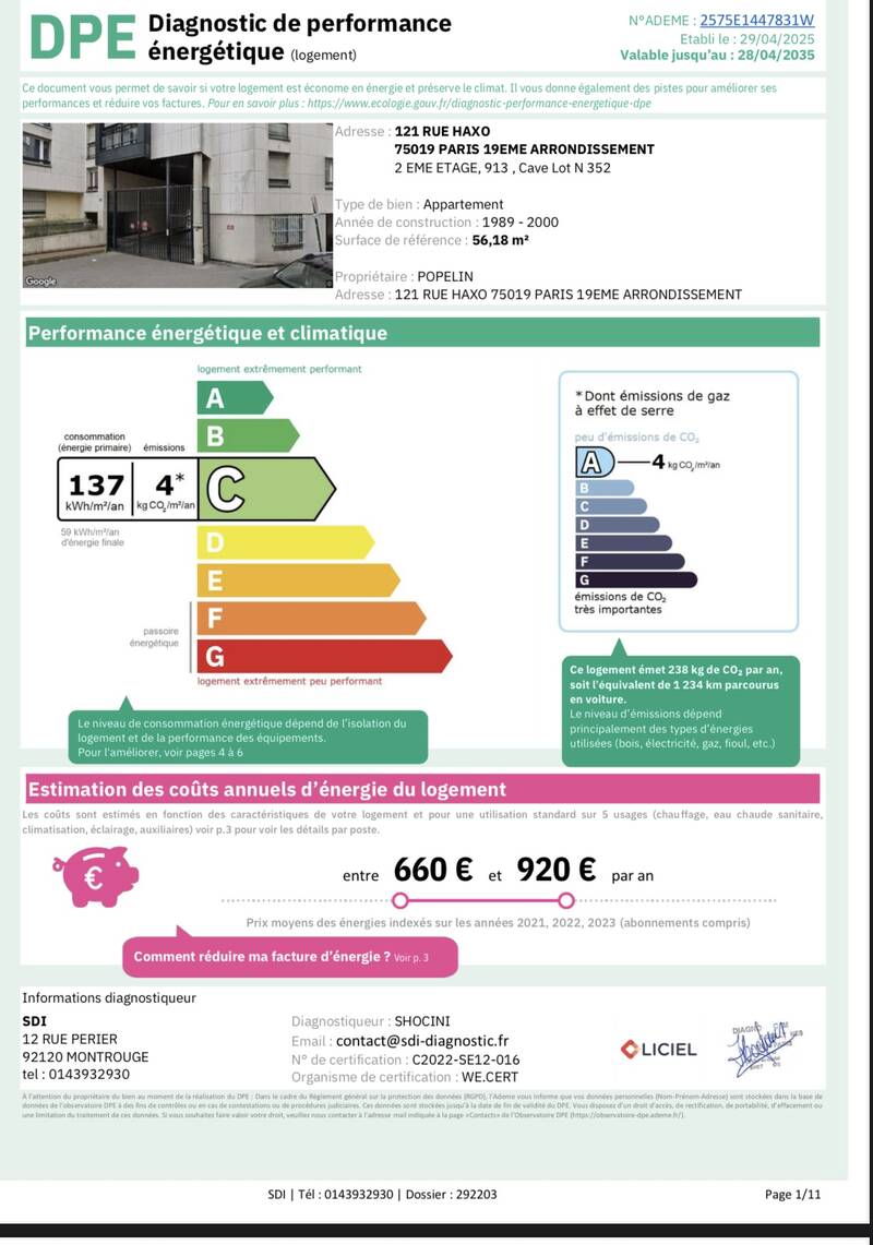 Paris 19E (75019)