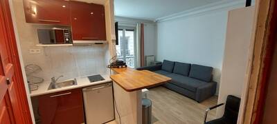 Location appartement studio Paris 17e