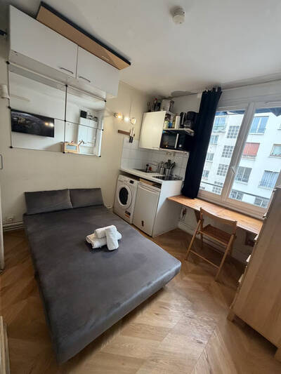 Location appartement studio Paris 16e