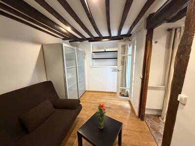Vente appartement studio Paris 4e