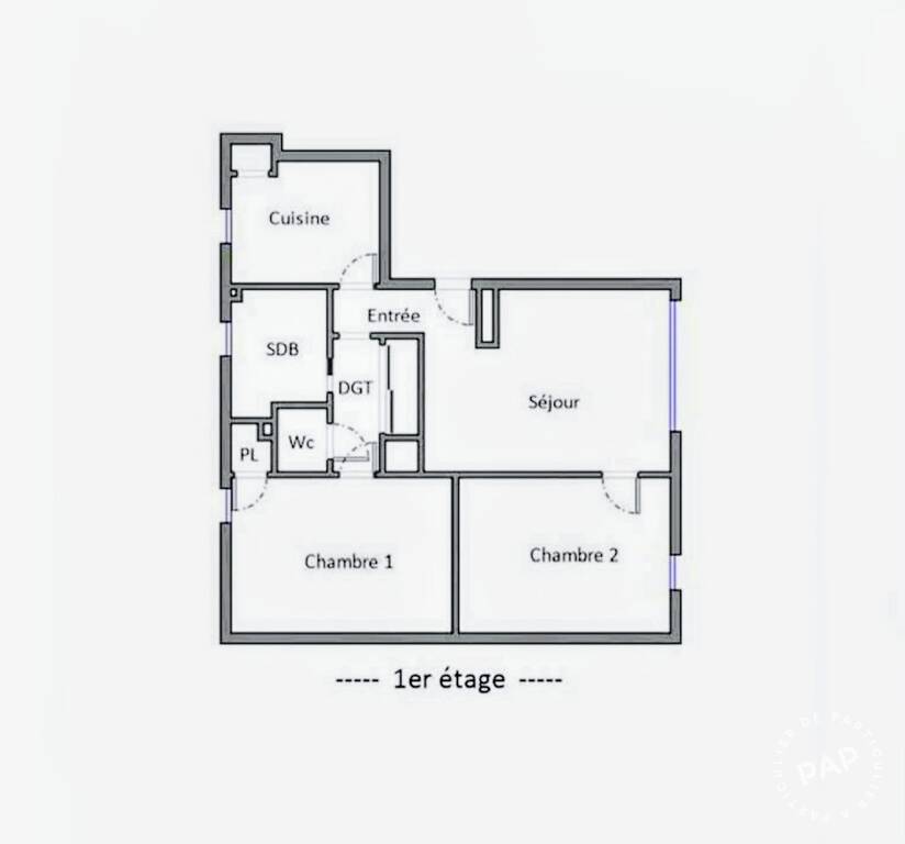 Vente appartement 3 pièces 51 m² Fresnes (94260) - 51 m² - 197.000 € | Particulier à Particulier — 8