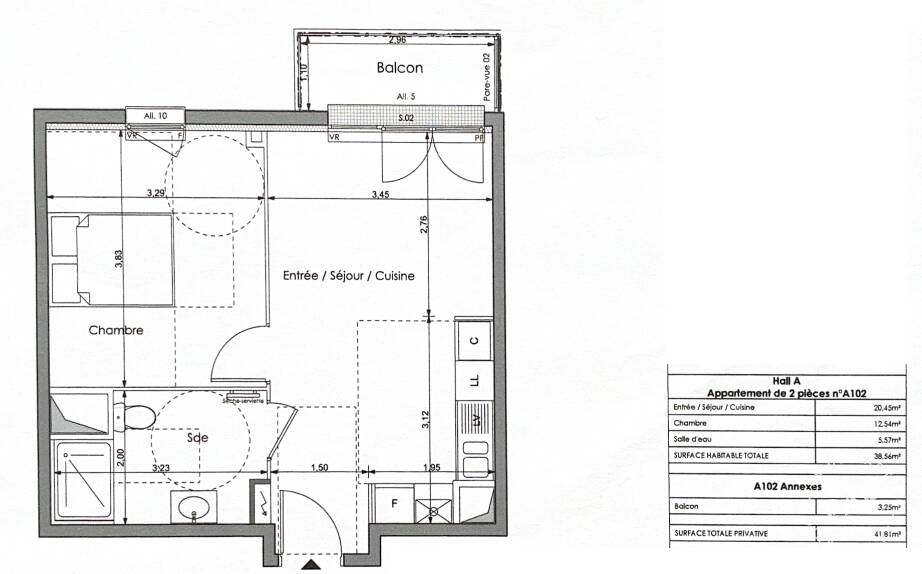 Location meublée appartement 2 pièces 38 m² Clichy-Sous-Bois (93390) photo 8