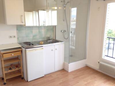 Location appartement studio Paris 16e