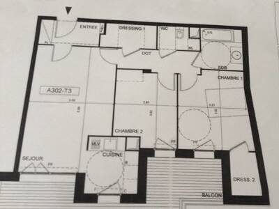 Location appartement 3 pièces Saint-Ouen-sur-Seine (93400)
