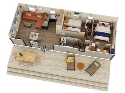 Vente maison 3 pièces Saint-Savin (33920)