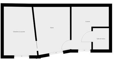 Location appartement 2 pièces Paris 19e