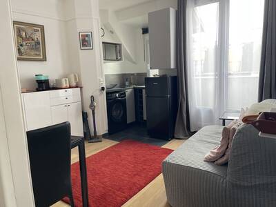Vente appartement studio Paris 17e
