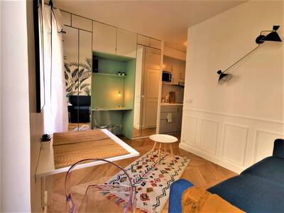 Location appartement studio Paris 18e