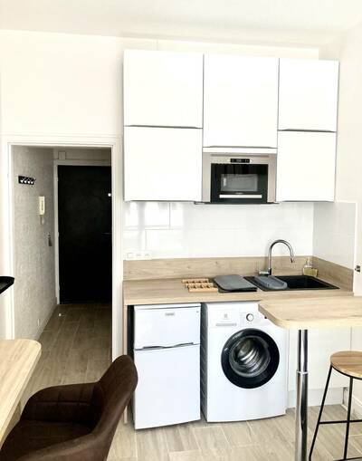 Location appartement studio Paris 16e