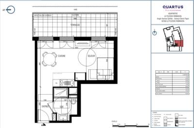 Location appartement studio Le Plessis-Robinson (92350)