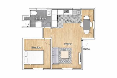Location appartement 2 pièces Argenteuil (95100)