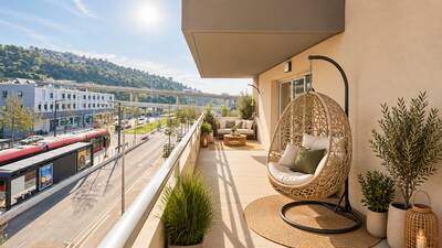 Vente appartement 3 pièces Nice (06)