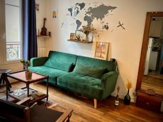 Location appartement 2 pièces Paris 18e