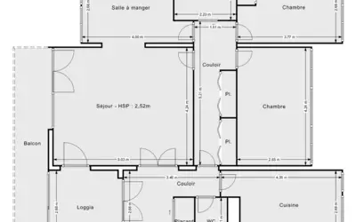 Les Ulis- Bel Appartement Traversant Avec Parking-