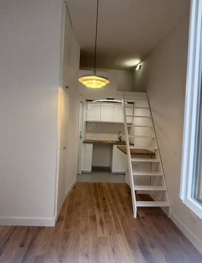 Vente appartement studio Paris 20e