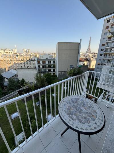 Location appartement studio Paris 15e