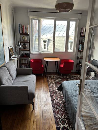 Location appartement studio Paris 16e