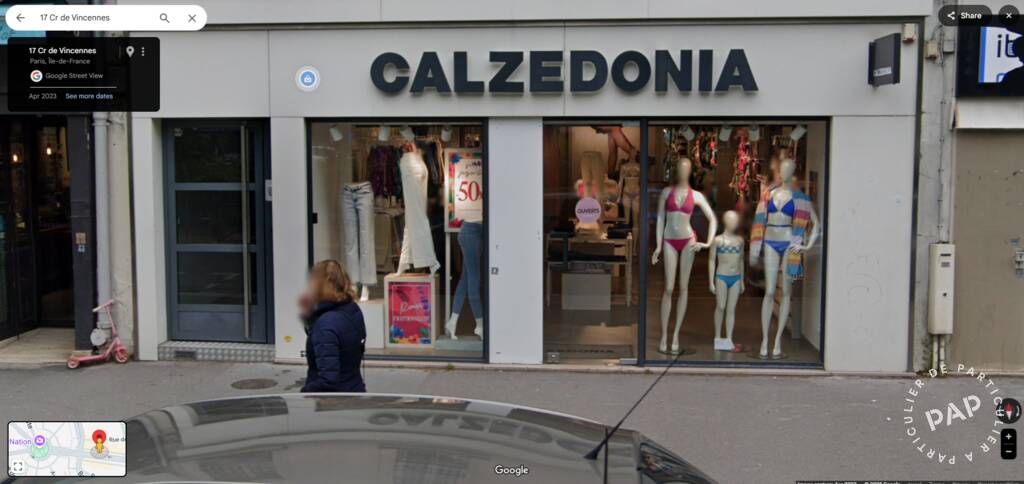 Location Local commercial Paris 20E (75020)